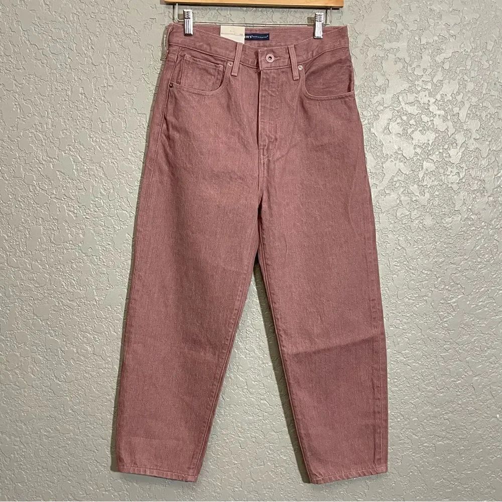 Levi’s Made In Crafted Barrel Crop Jeans Size 25
